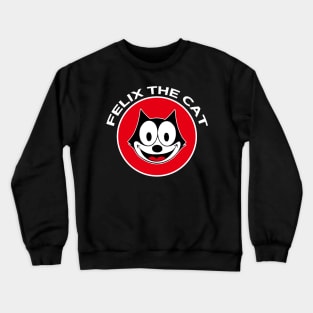 Felix The Cat Retro Faded Design Crewneck Sweatshirt